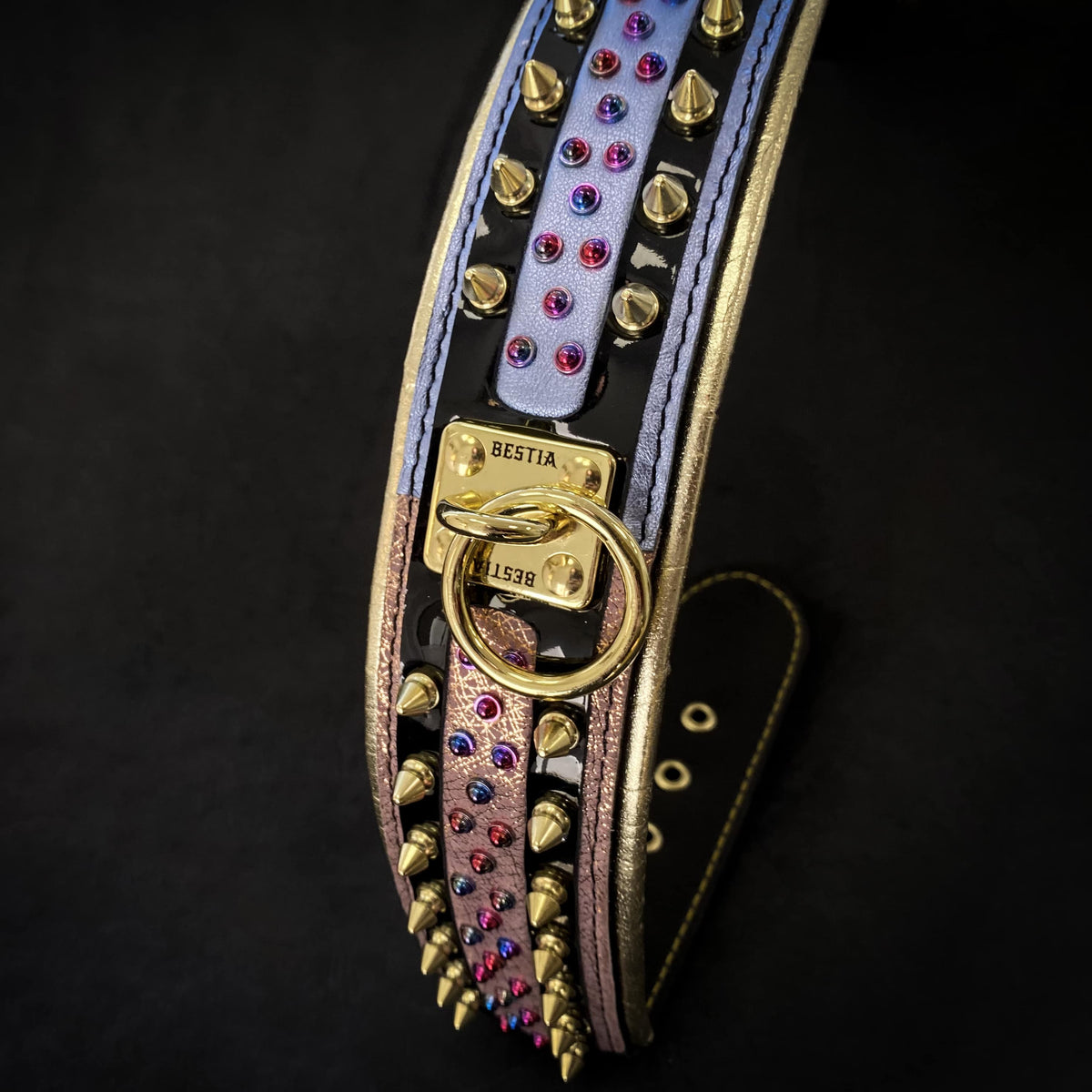 The Candy Dog Collar Black-0